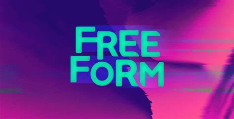 freeform art  channel branding