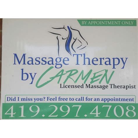massage therapy  carmen massage therapy   reynolds