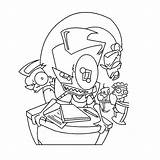 Zim Invader Coloring Pages Books Printable sketch template