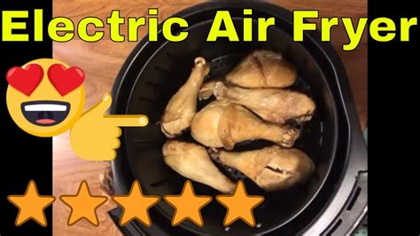 electric air fryer  blusmart review youtube