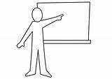 Teacher Coloring Pages Clipart Edupics Large sketch template