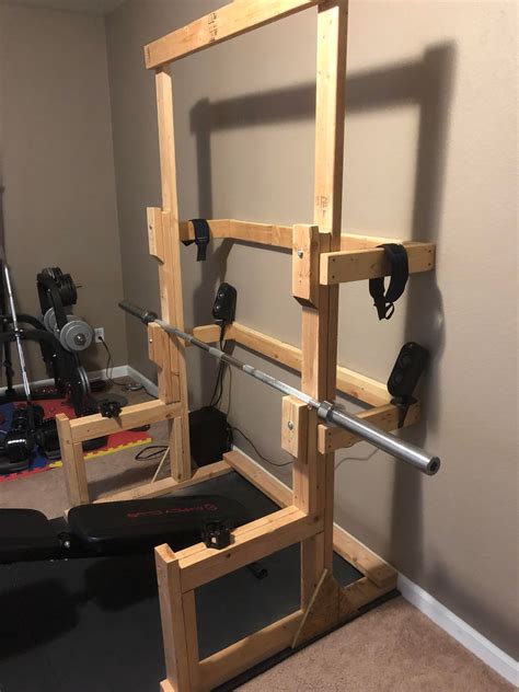 squat  bench rack  built   worked       years