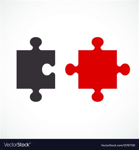 puzzle concept royalty  vector image vectorstock
