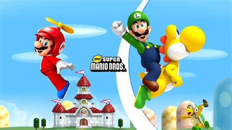 New Super Mario Bros Wii Hd Wallpaper Background Image 1920x1080