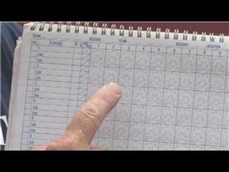 baseball information     baseball score book youtube