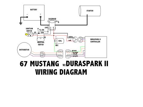 duraspark  wiring diagram easy wiring