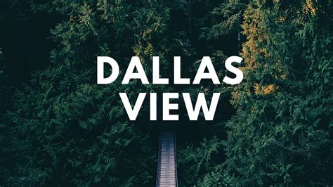 dallas drone view youtube