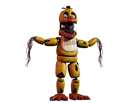 Withered Chica Full Model [complete] Fivenightsatfreddys