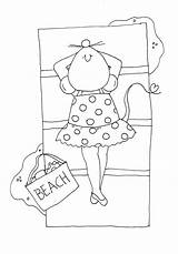 Beach Dearie Digi Stamps Dolls Blogthis Email Twitter sketch template