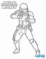 Stormtrooper Wars Coloring Star Pages Color Hellokids Print sketch template