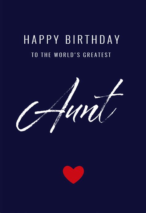 Birthday Cards For Aunt Free Greetings Island