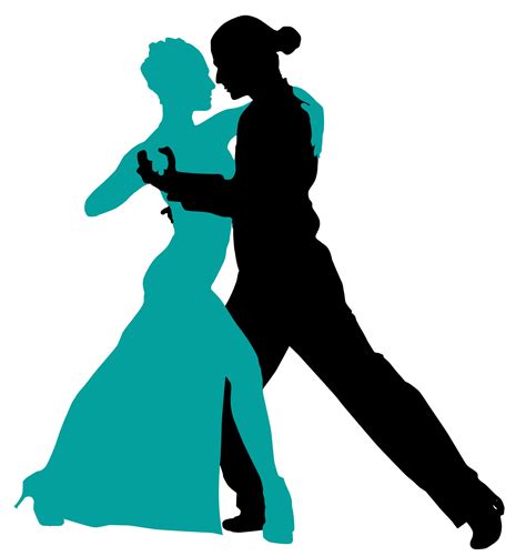 couples dancing silhouette  getdrawings
