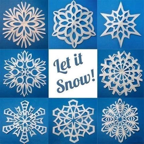 Easy Paper Snowflake Templates Archives I Creative Ideas