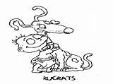 Tommy Pages Coloring Rugrats Getcolorings Getdrawings sketch template