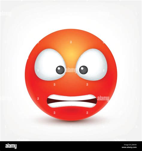 angry emoji stock vektorgrafiken kaufen alamy