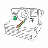 Drawing Polaroid Getdrawings sketch template