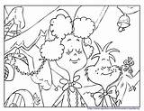 Whoville Grinch Cindy Lou Coloringhome Insertion sketch template