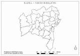 Bahia Mapa Mapas Municípios Nerdprofessor Municipios sketch template