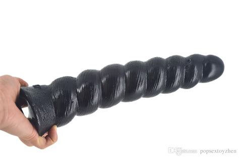 Big Anal Dildo Beads Penis Spiral Sex Toys Long Butt Plug