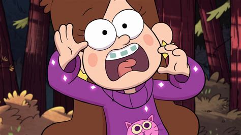 Image S1e1 Mabel Screaming In Cat Sweater Png Gravity