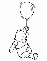 Pooh Winnie Coloring Pages Winne Drawing Drawings Balloon Search Google Bear Tattoos Friends sketch template