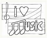 Music Coloring Pages Notes Musical Note Drawing Line Rectangle Disney Preschoolers Getdrawings Getcolorings Symbol Color Printable sketch template