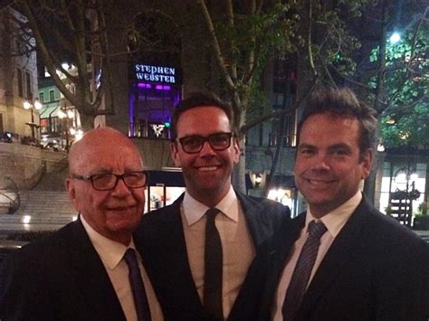 The Rising Of The Sons Lachlan Murdoch To Join His Father Rupert At
