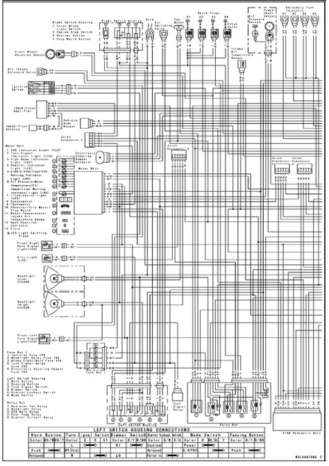 kawasaki ninja service manual wiring diagram    ca  cal  kibs models