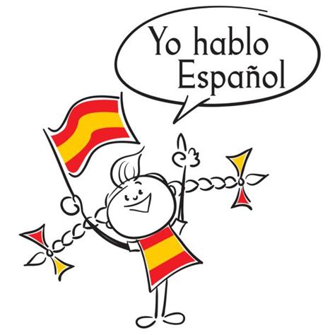 cartoon   spanish flag illustrations royalty  vector graphics clip art istock