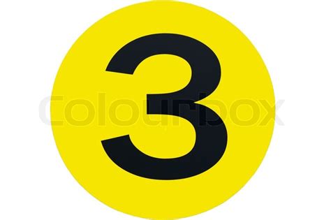 number  stock image colourbox