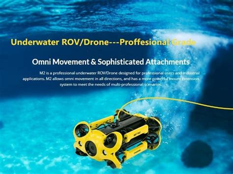 underwater drone rov robot  robotic arm  rescue  searching china drone rov