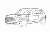 Mini Countryman Sketches Sketch Next Automotorblog Tweet sketch template