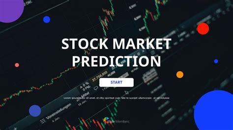 stock market prediction   designfinanceppt templates