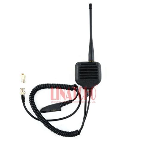 kmc  antenna mic gp gp shoulded walkie talkie speaker mic  antenna  walkie talkie