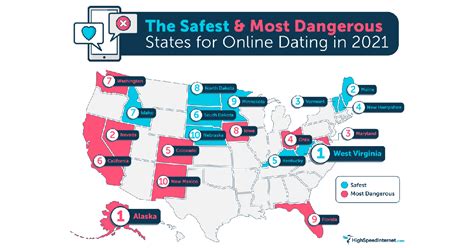 safest   dangerous states   dating