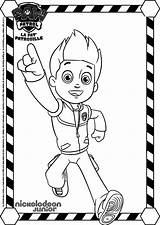 Paw Patrol Coloring Color Pages Print Kids Simple Children sketch template