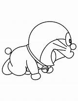 Crawling Designlooter Doraemon sketch template