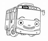 Bus Tayo Coloringonly sketch template