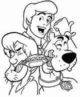 Coloring Pages Mystery Machine Scooby Popular Shaggy sketch template