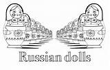 Puppen Russische Bambole Russe Justcolor Erwachsene Malbuch Matryoshka Adulti sketch template
