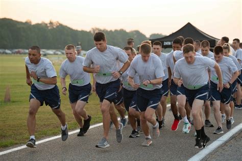 air force fitness test scores age   male female