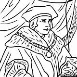 Thomas Holbein Sir Younger Hans Coloring Pages Letter Catholic Online sketch template