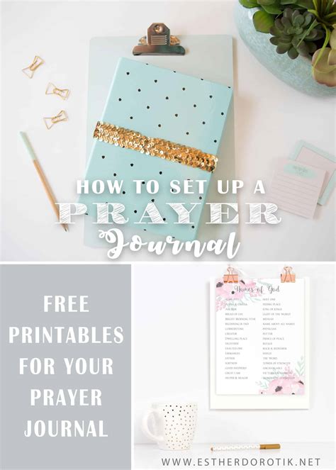 create  prayer journal  christian printables  giveaway