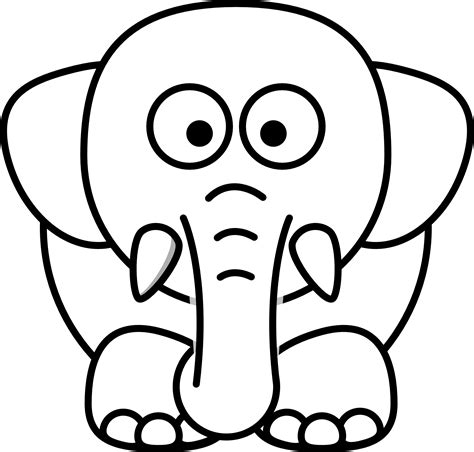 cartoon elephant images clipartsco