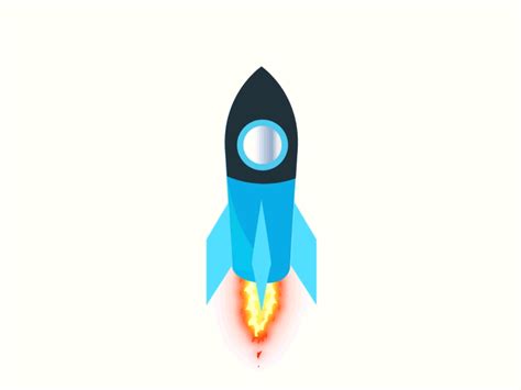 animated rocket icon  smit salcedo  dribbble