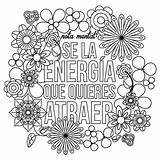 Mandalas Positivas Pintar Bonitas Atraer Inspiración Deseas Busca Energía Cuadros Inspiracion sketch template