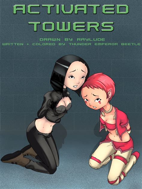 Rule 34 2girls Activated Towers Aelita Schaeffer Black Hair Cartoon
