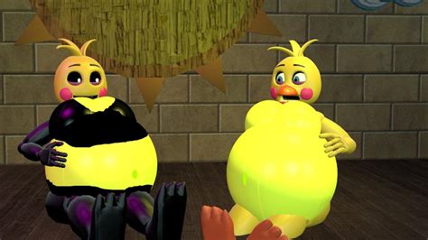 Fat Flatey And Toy Chica By Dashcal1 On Deviantart