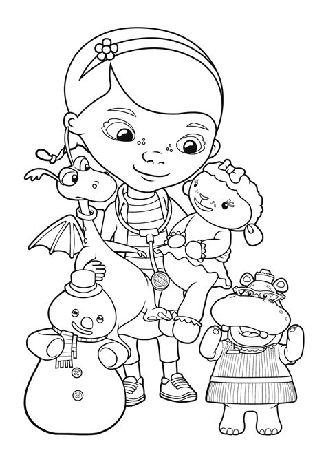 mcstuffin colouring book high quality coloring pages coloring home