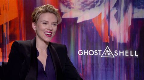 Ghost In The Shell Scarlett Johansson On Playing The Major Collider